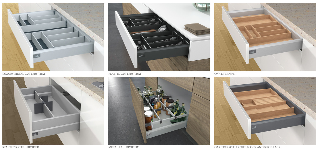 Drawer options fitted kitchens